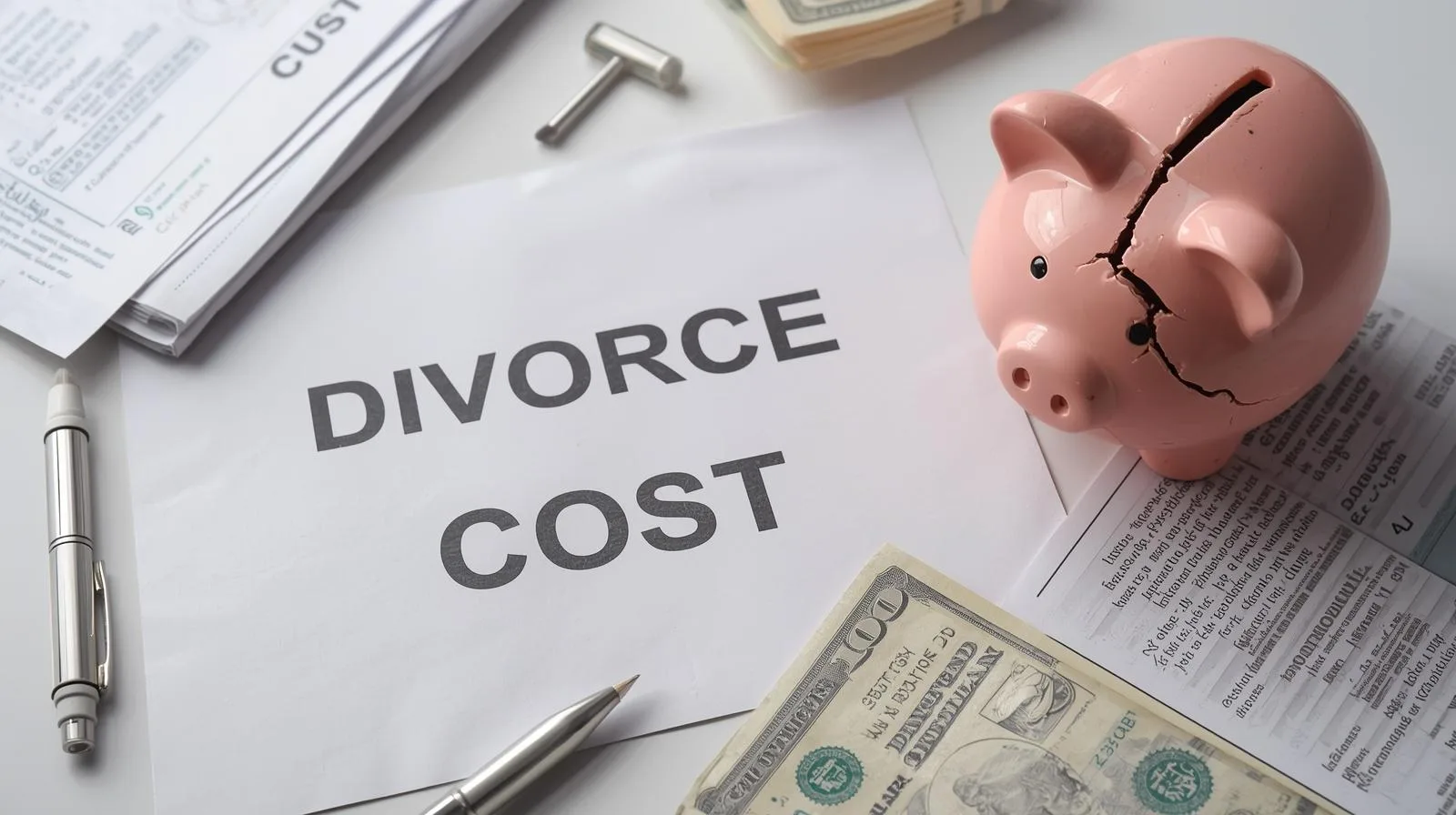 divorce cost in Texas paperwork and legal fees