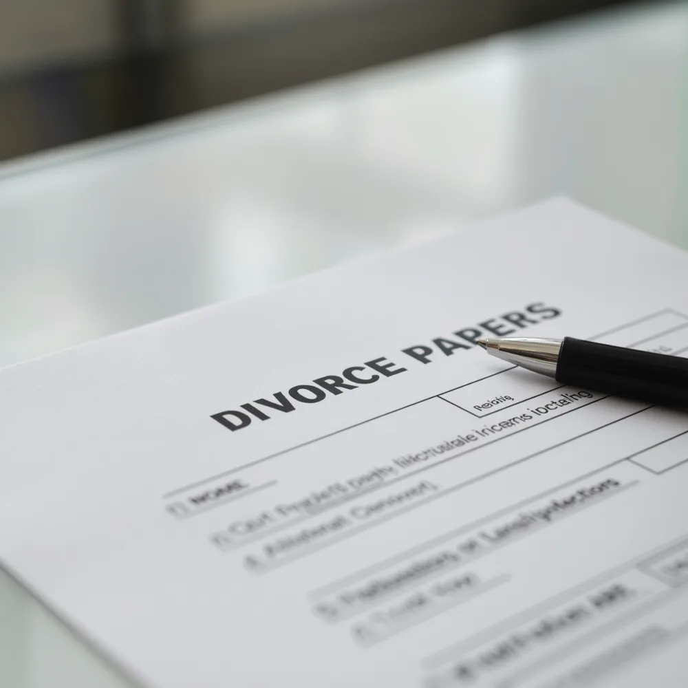 refuse divorce Texas divorce papers document