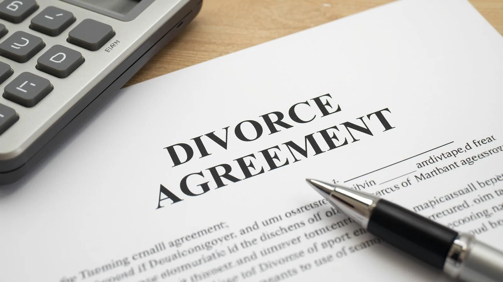 divorce without court Texas agreement document signed by both spouses