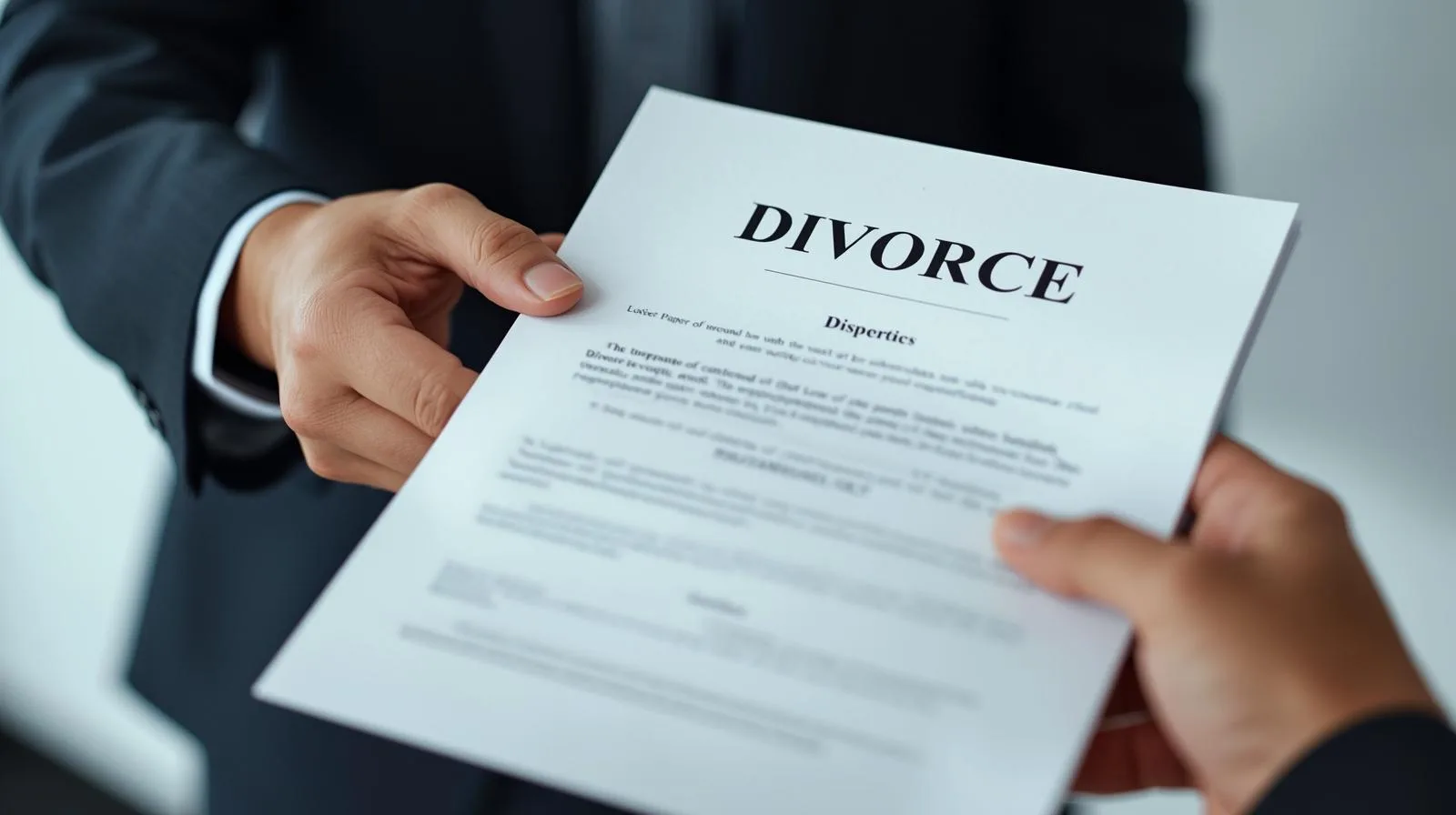 serving divorce papers in divorce no response Texas case