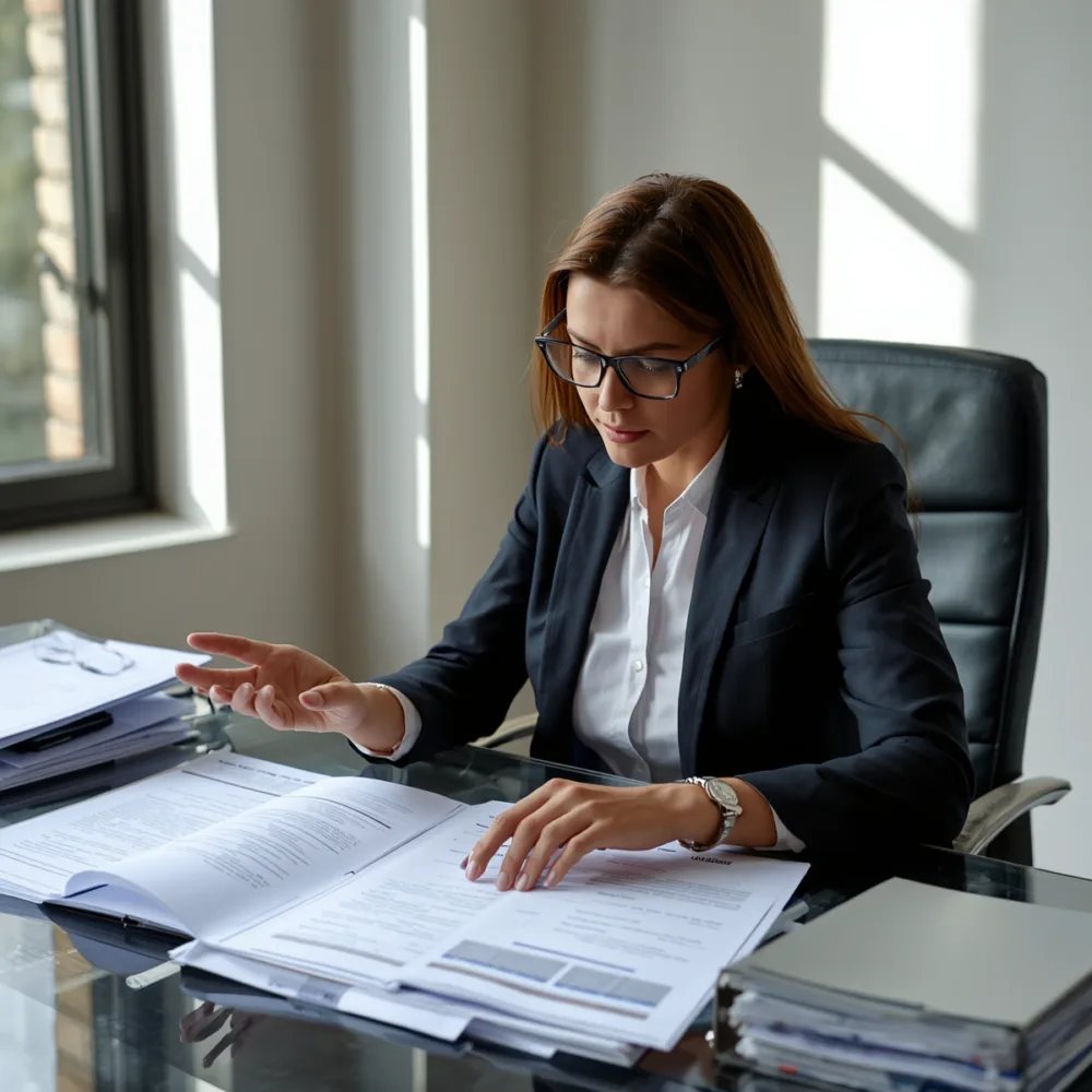 hidden money divorce Texas lawyer reviewing financial documents