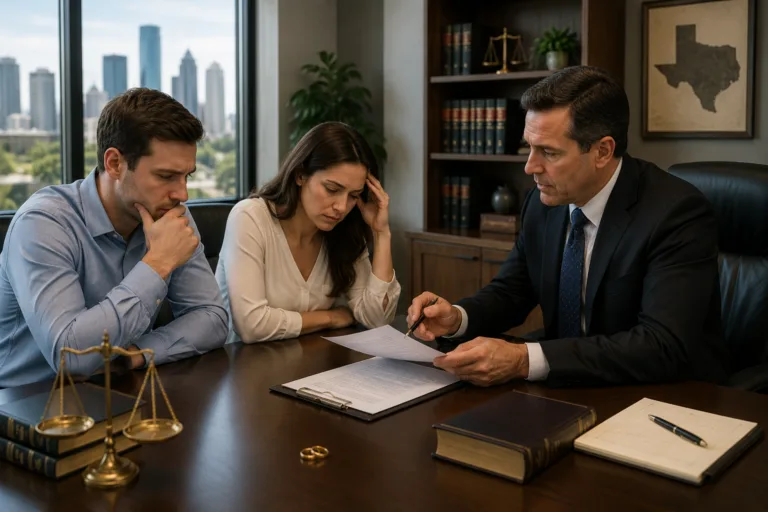 Cheating Divorce Texas consultation with a Houston divorce lawyer