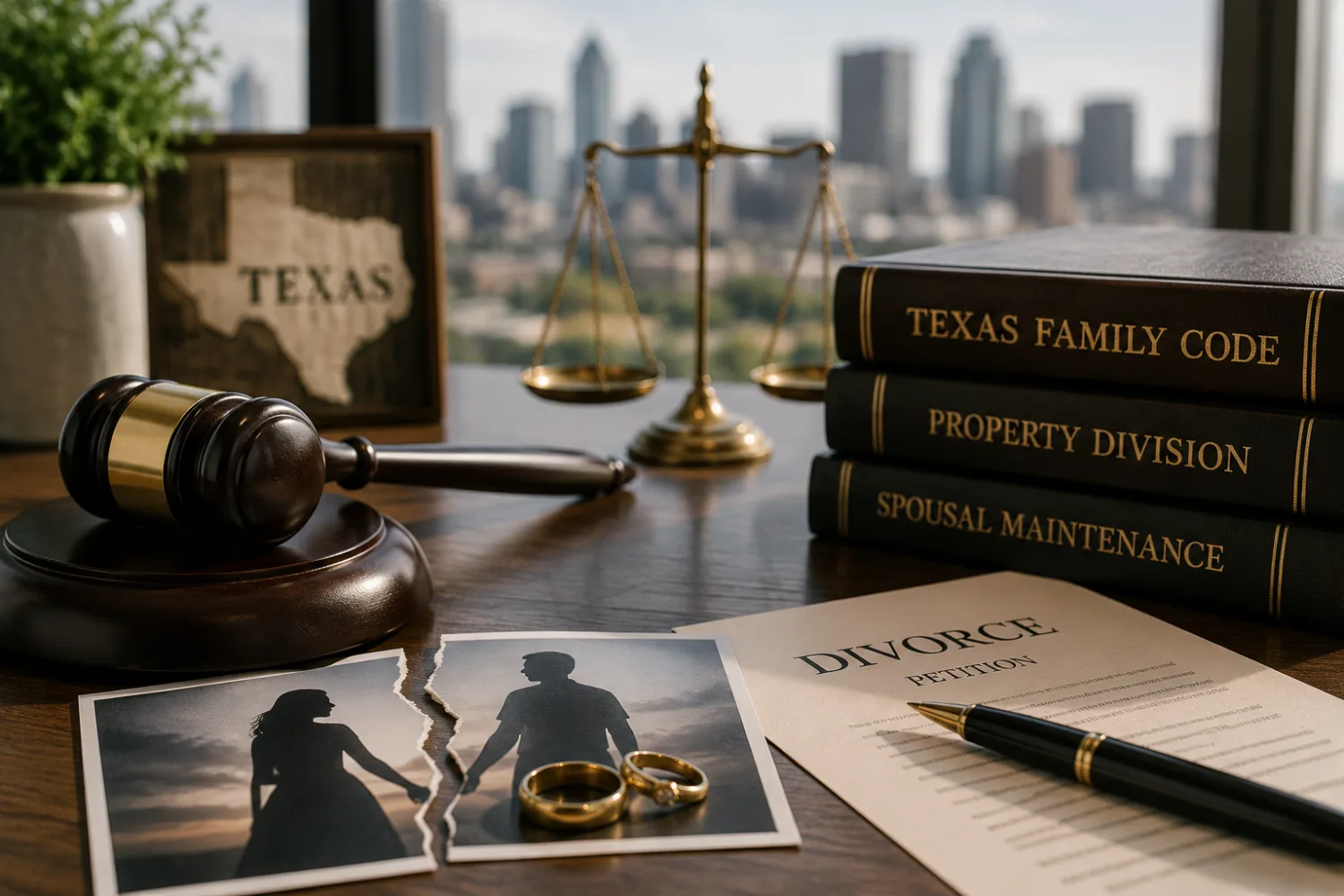 Cheating Divorce Texas legal documents and property division evidence