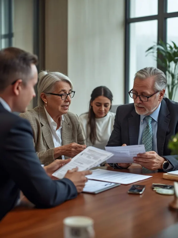 Grandparents Rights in Texas consultation between grandparents and a family law attorney
