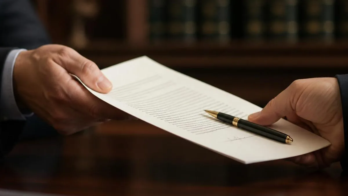 Signed court order representing the QDRO process for dividing retirement accounts in a Texas divorce