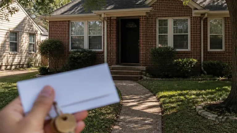 Rental house in Houston illustrating income from separate property in a Texas divorce